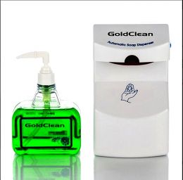 Διανομέας σαπουνιού - απολυμαντικού,  αυτόματος με αισθητήρα φωτοκύτταρο, Gold Clean.