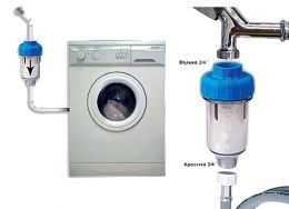 Φίλτρο πλυντηρίου 3/4'', διασπαστής αλάτων O Pure