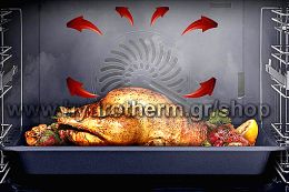 Κουζίνα αερίου με αερόθερμο φούρνο ΛΕΥΚΗ THERMOGATZ  TG 1020