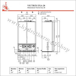 ΛΕΒΗΤΑΣ ΑΕΡΙΟΥ IMMERGAS VICTRIX EXA 28 ERP ΣΥΜΠΥΚΝΩΣΗΣ